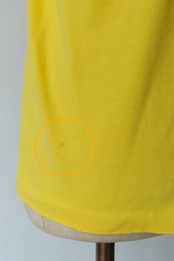 Benetton 012 rainbow embroidery t-shirt