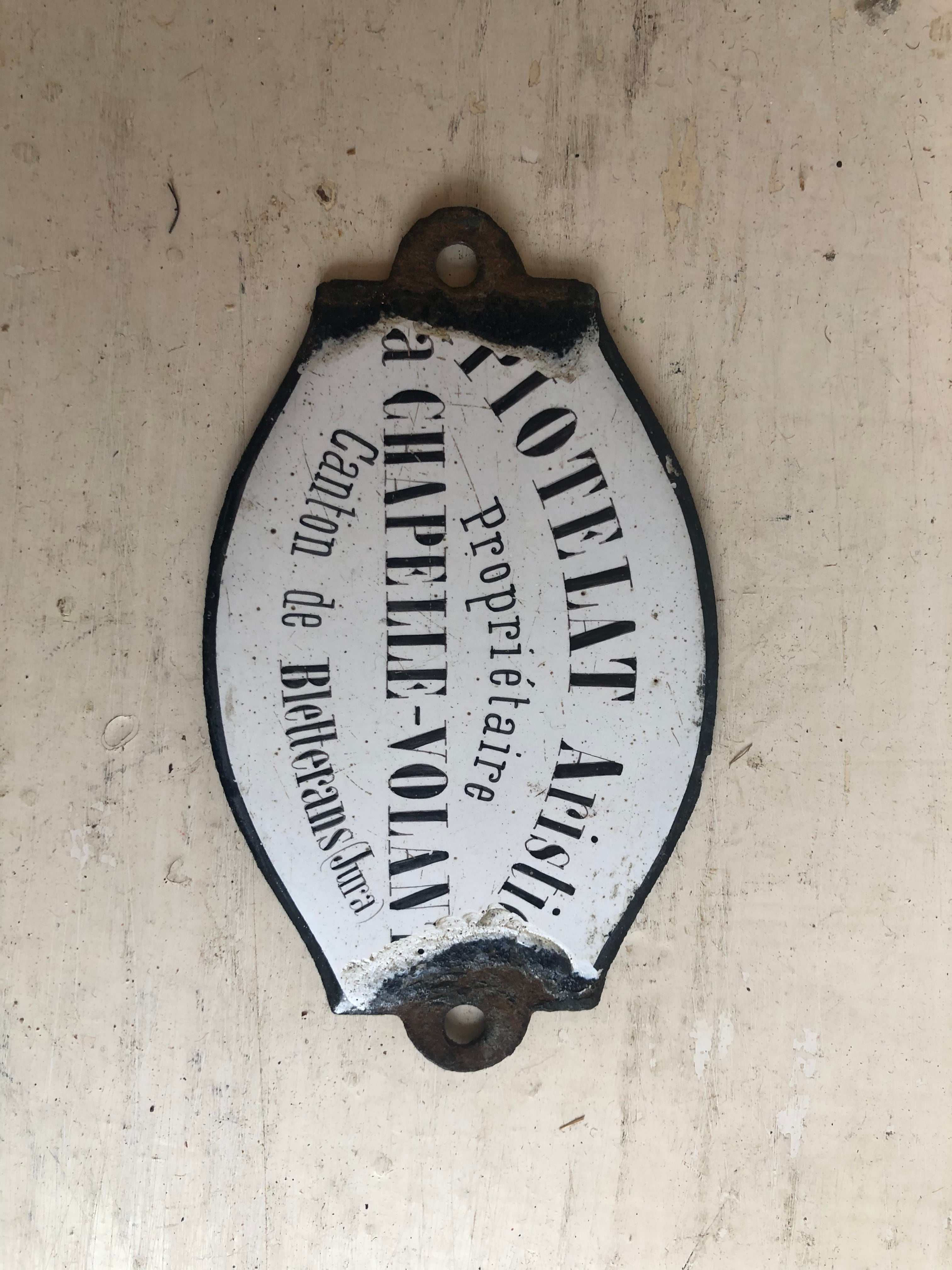 ホーローナンバープレート | Brocante de La Cocotte （フランス