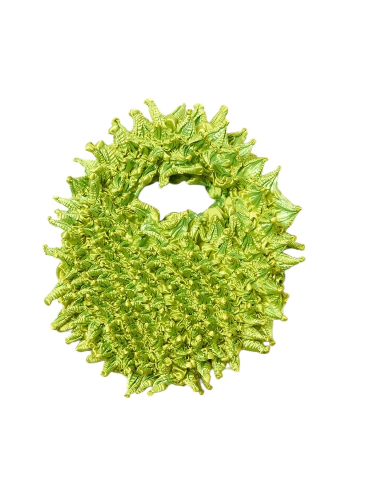 【送料無料】BUNZABURO 文三郎 / Petit Bag Tie Dye Pattern Light Green x Yellow / バッグ - 2