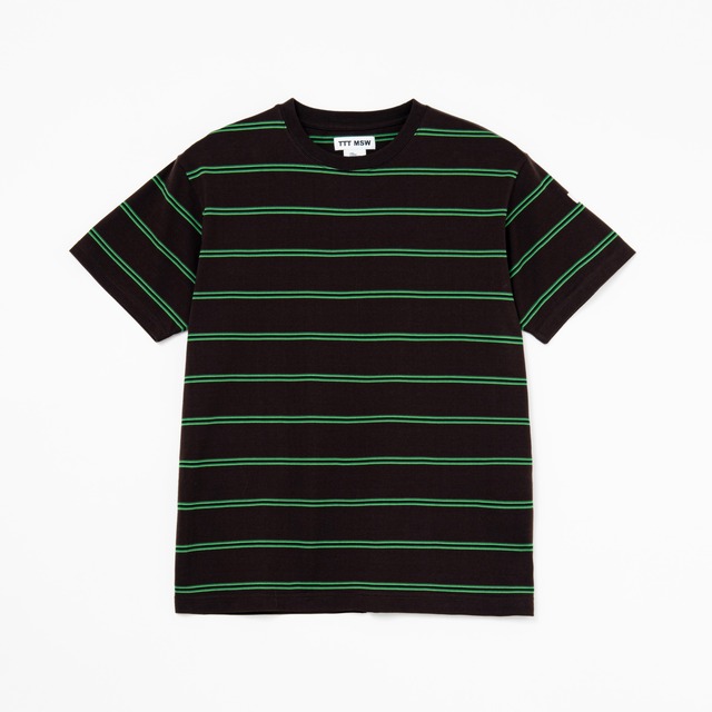 Border tee（BROWN）