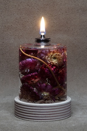 PLANTAHOLIC OIL LAMP -Purple Flower-