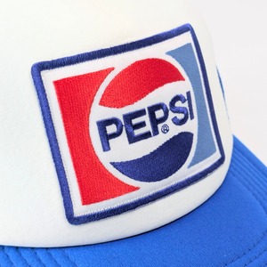 【 Mesh Cap / メッシュキャップ 】 PEPSI / BLUE / レーシングキャップ / ベースボールキャップ 〚アメリカン雑貨 アメトイ〛
