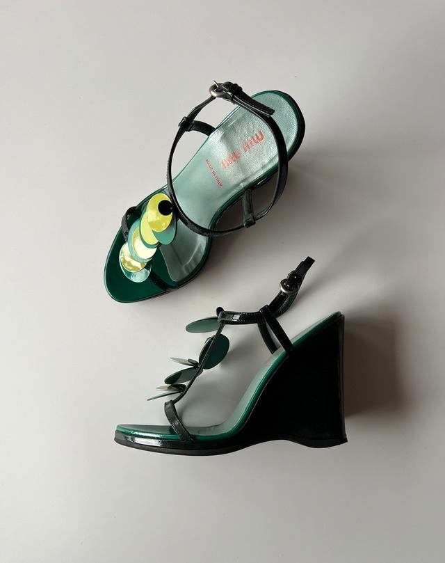 SS1999 PRADA WOMEN PUMPS 23.5cm