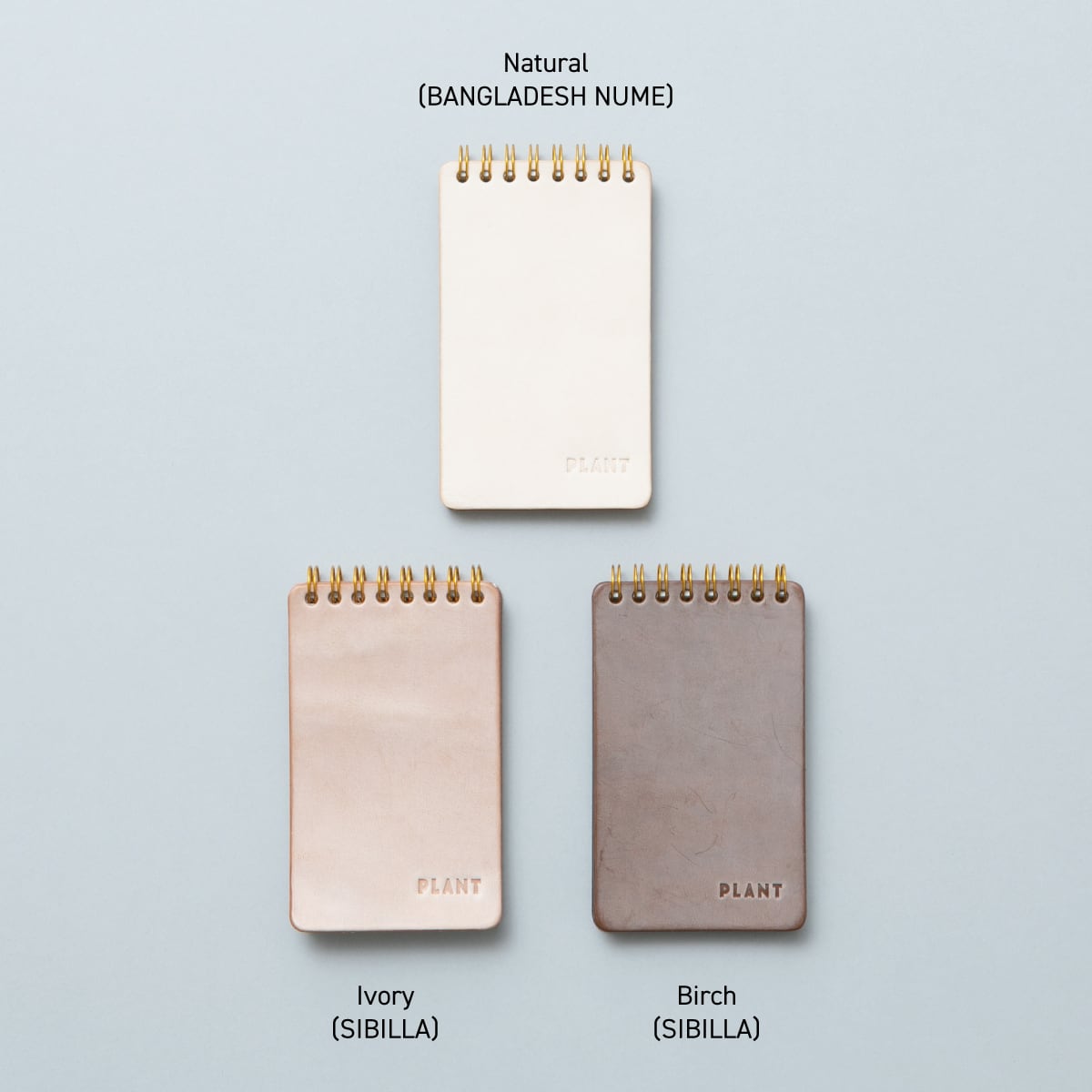 レザーリングノート:メモサイズ | PLANT