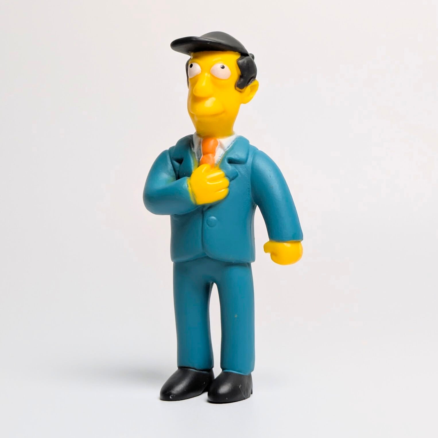 ♧ VINTAGE 2005年製！【 The Simpsons（ザ シンプソンズ） 】PVCフィギュア2Pセット / 『 シーモア・スキナー校長&マギー・シンプソン 』〚アメリカン雑貨 アメトイ〛