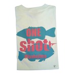 one shot Tシャツ ホワイト/L