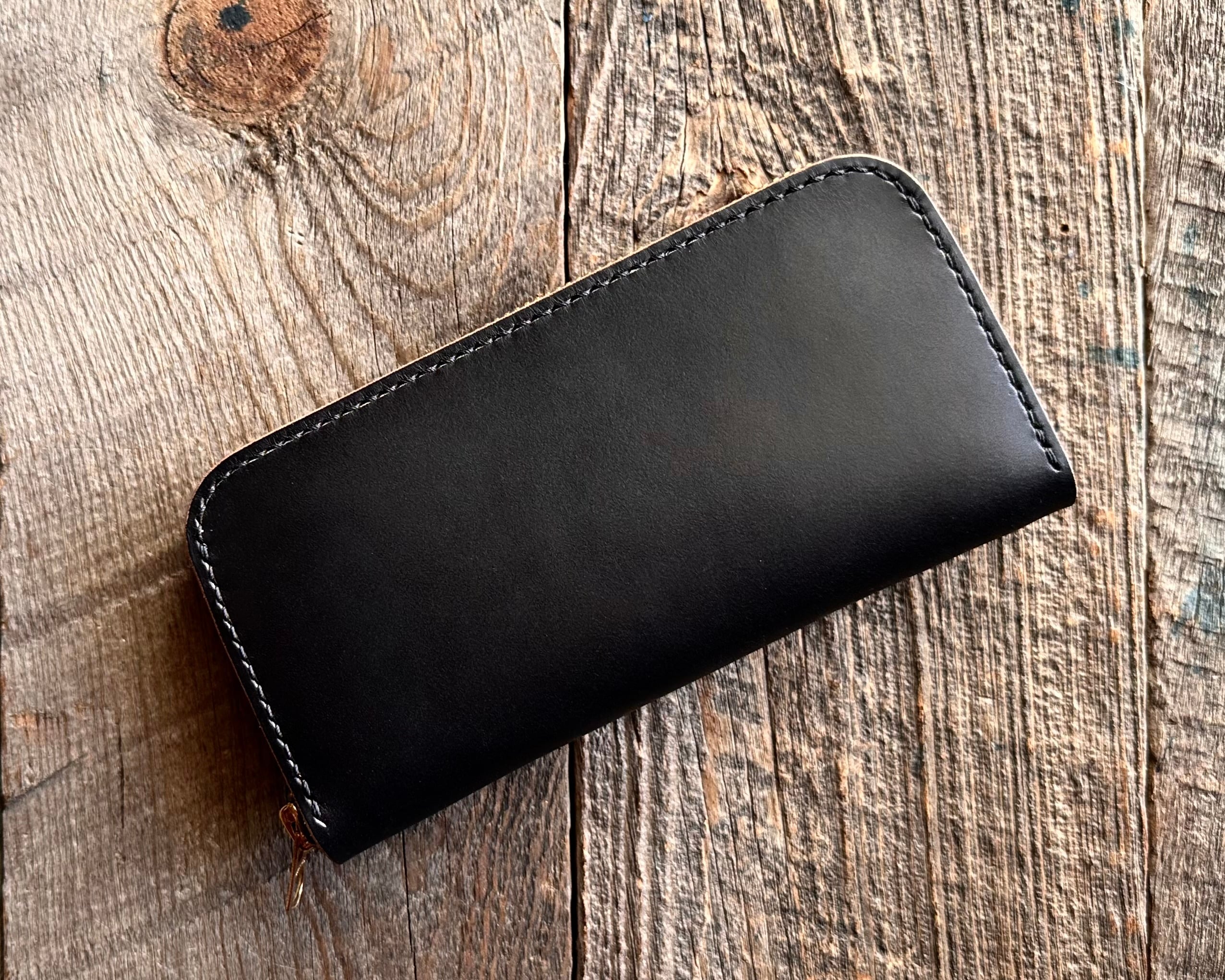 ROUND ZIP LONG WALLET | Casoworks
