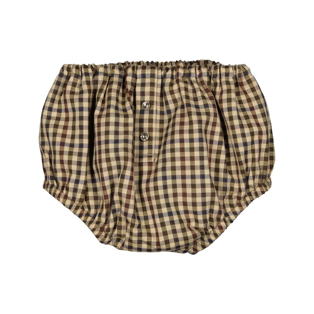 即納【Maison Marelle】Bloomer CHAILLOT gingham green