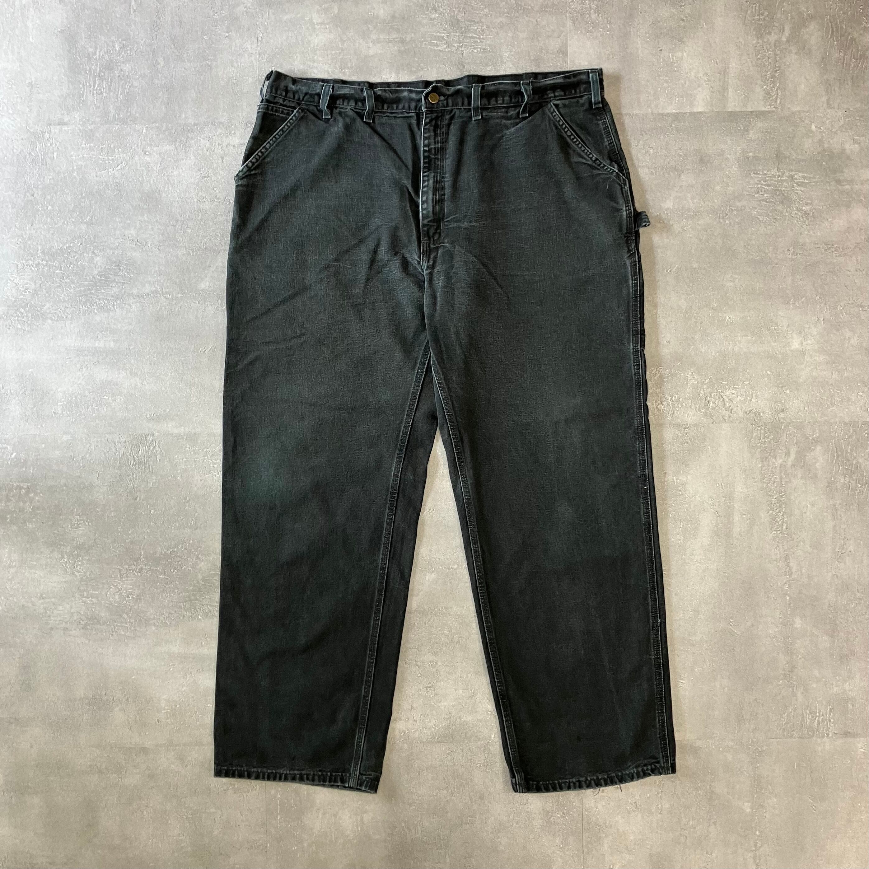 《実寸w44l32》Carhartt カーハート ペインターパンツ ブラック ダック生地 No.2798