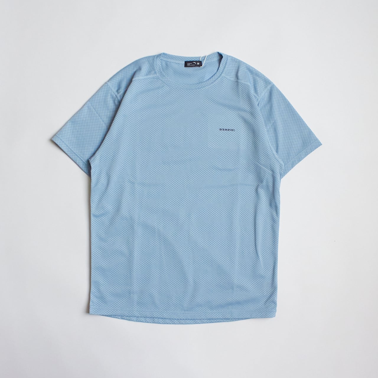 STATIC(スタティック)ADJUST S/S -Steel Blue アジャスト ショートスリーブ シャツ メンズレディースTシャツ