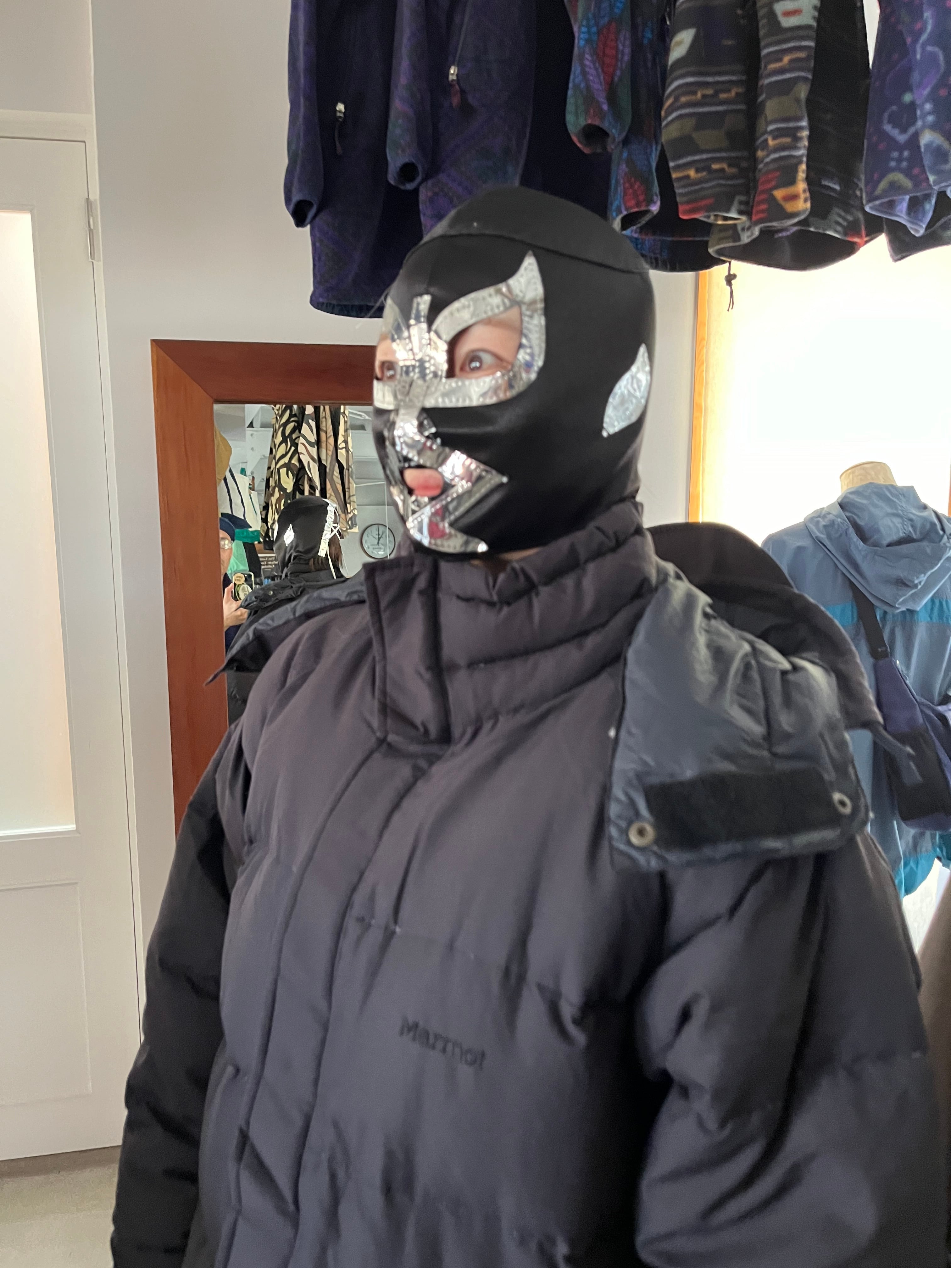 90s Marmot マーモット ダウンジャケット GORE DRYLOFT オールブラック