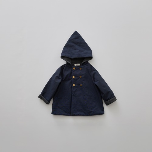 eLfinFolk(エルフィンフォルク)/ elf coat / navy / 90,100cm