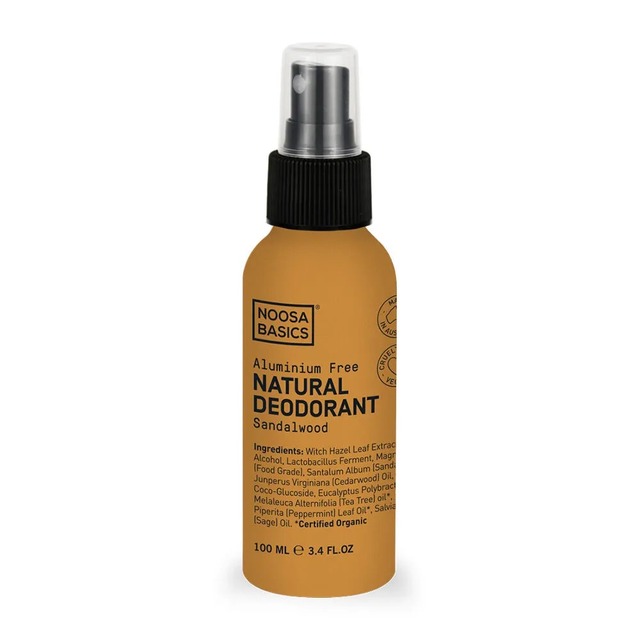 Noosa Basics ボディスプレー 100mL サンダルウッド【アルミニウムフリー/ナチュラルデオドラント】