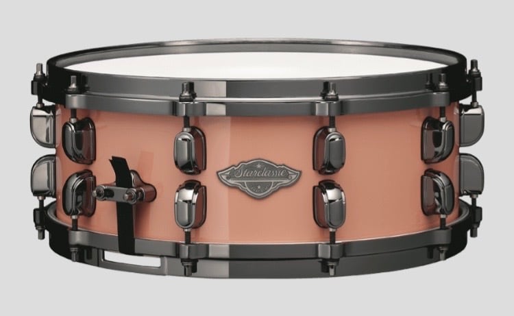 国内盤　非売品レア　：　Peter Moon Band　／　Star Dust 限定品]TAMA STARCLASSIC PERFORMER MBSS55BN-DRO 14 × 5.5 Dusty Rose