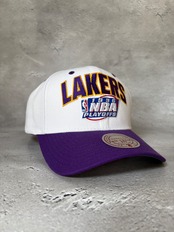 Michell＆Ness/ミッチェル＆ネス NBA  レイカーズ  NBA POST SEASON PRO SNAPBACK キャップ