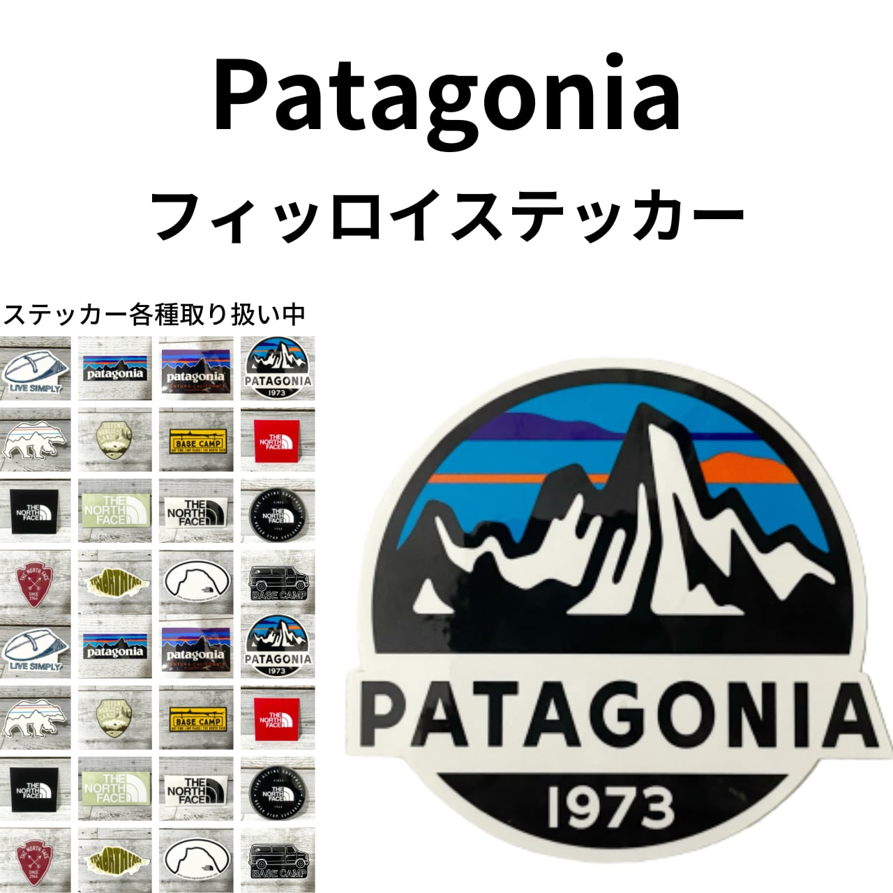 patagonia フィッロイ ステッカー 正規品 シール パタゴニア PATAGONIA Patagonia アウトドア 車 スマホ スマホステッカー  カー カーステッカー TURTLE EARTH