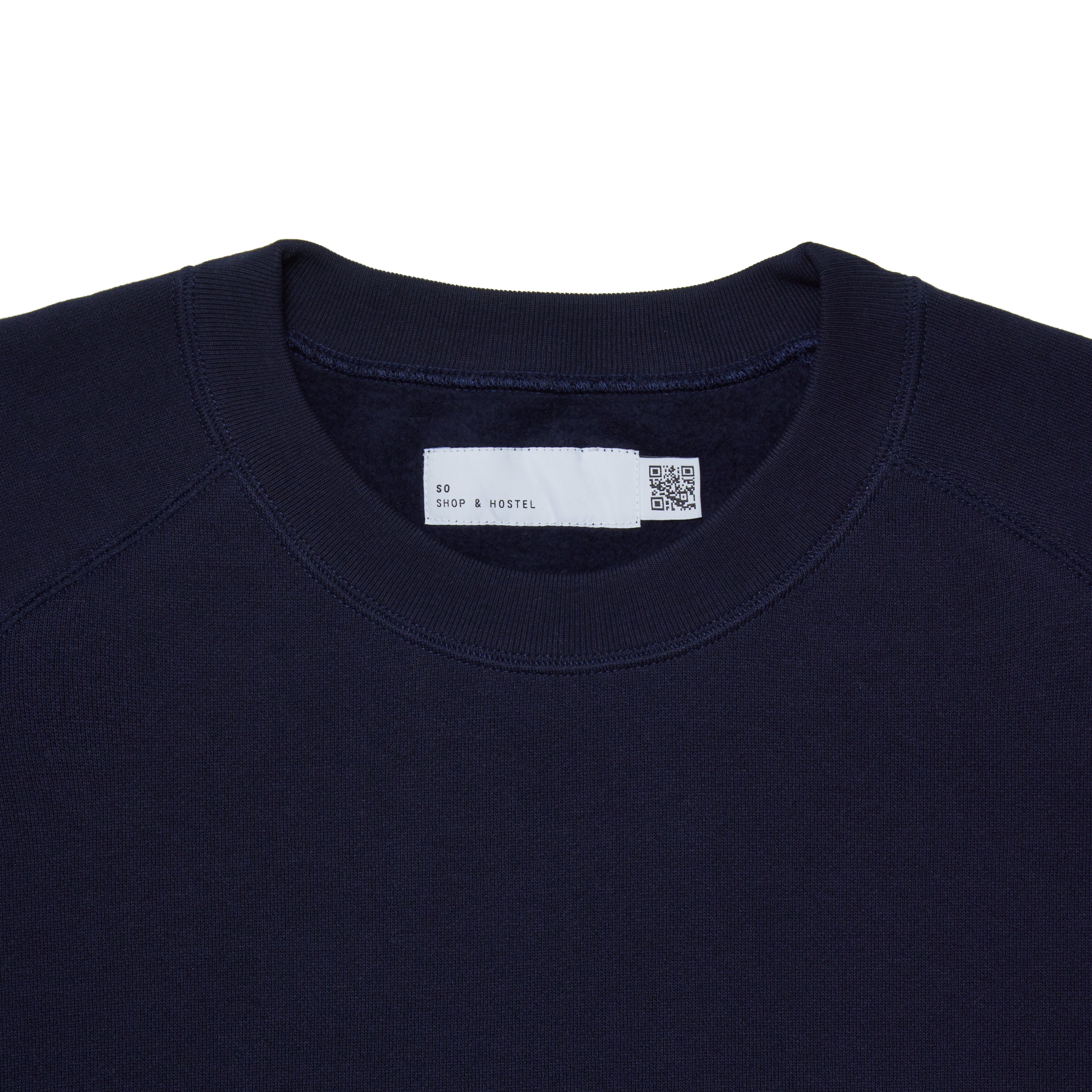 SO ORIGINAL RAGLAN CREW NECK SWEATSHIRT (NAVY)