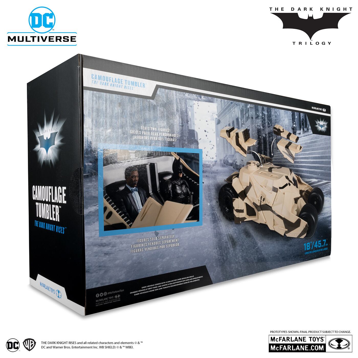 DC マルチバース ビークル ダークナイト ライジング カモフラージュ