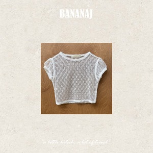 【 ご予約 】ミウレーストップス/ BANANAJ