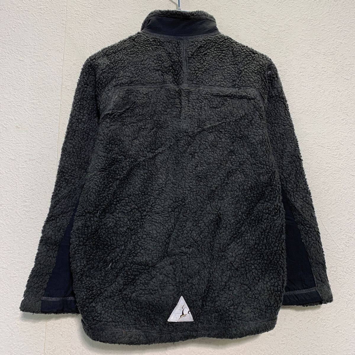 L.L.Bean フリースジャケット M キッズ 130〜 ダークグレー エルエル