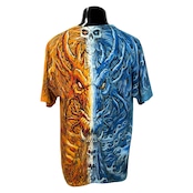 【LIQUID BLUE】リキッドブルー "FIRE & ICE DRAGON" 90's Vintage Tシャツ