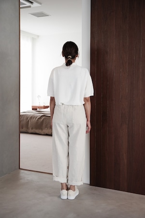 Li. Co. Herringbone Wide Pants