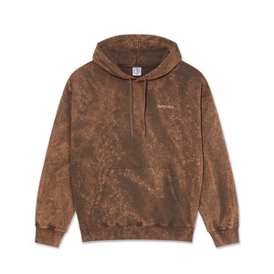 Polar skate co. Acid Frank Hoodie Brown