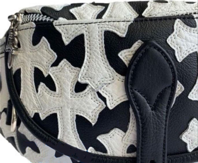 CHROME HEARTS クロムハーツ スナットパック ホワイトクロスパッチ