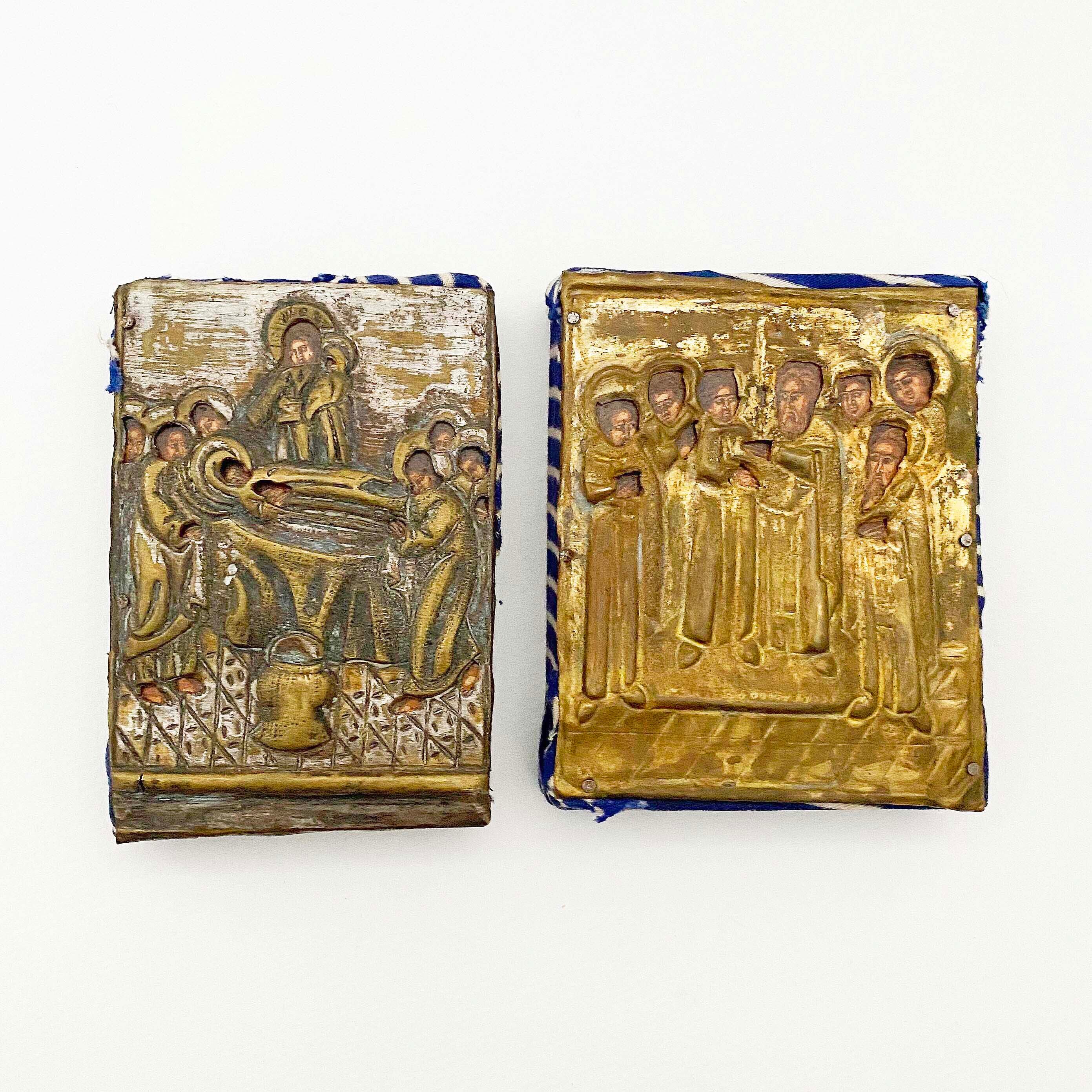 ヴィンテージ・携帯イコン（2枚セット）