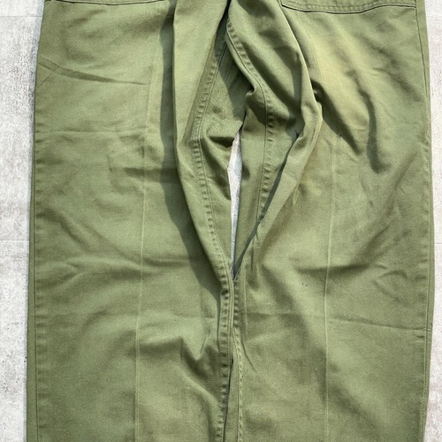 70-80s アメリカ軍 実物 OG-507 ベイカーパンツ 34/29 w31 詳細写真5