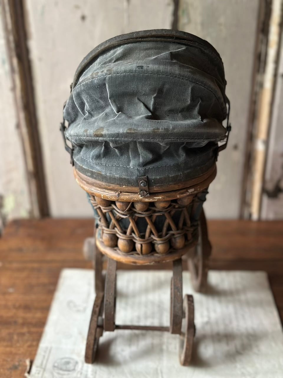 19世紀末 ドール用ベビーカー 乳母車 | Brocante de La Cocotte