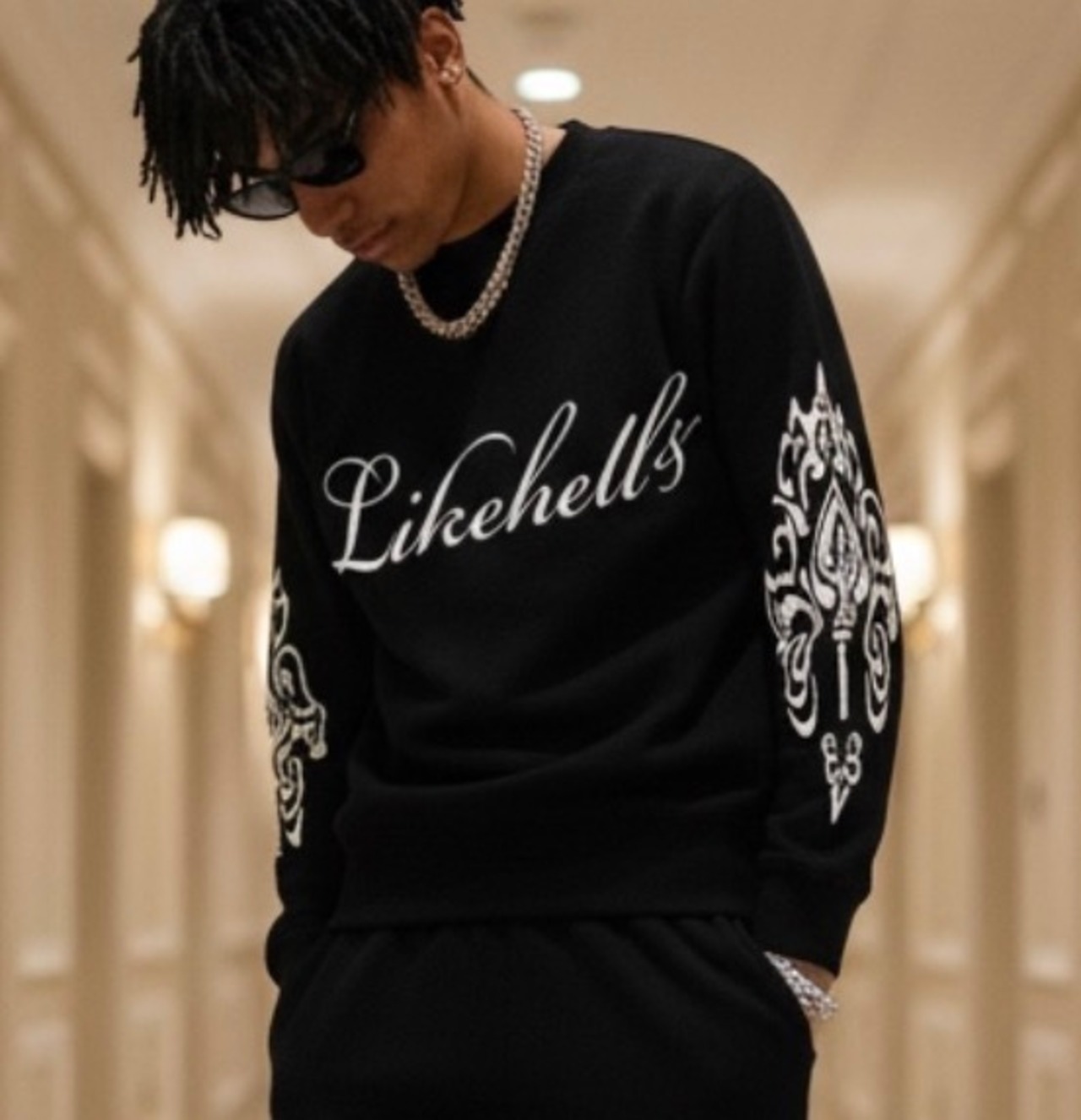 ELDOLADO KEY black sweat setup対象 - 1