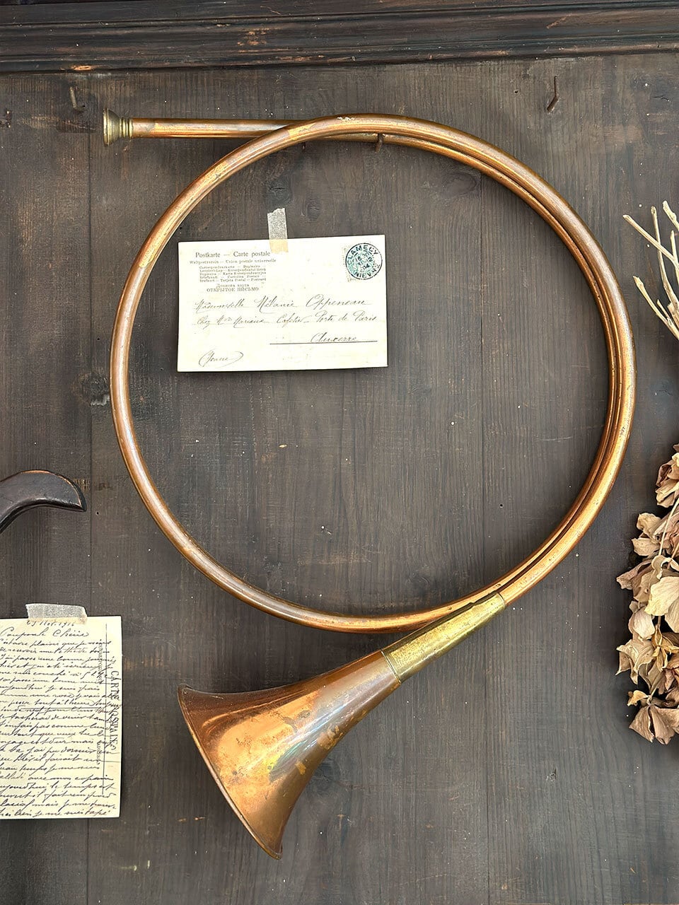 郵便ラッパ 管楽器 ホルン | Brocante de La Cocotte （フランス