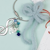 < hiruneknit > melody key charm - 3