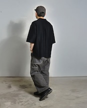 MAYKAM - LINENCROSS BIG SKIPPER POLO : black