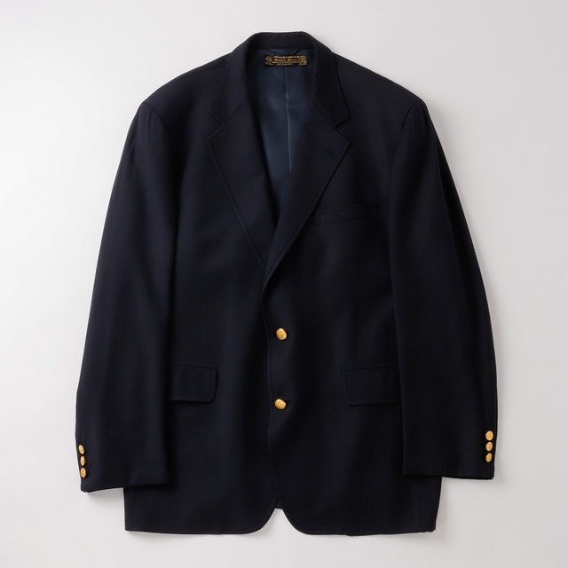 【極美品】BROOKS BROTHERS Navy blazer size41  Made in USA excellent condition ／ブルックス ブラザーズ ウール 紺ブレ ネイビー ジャケット サイズ41  実寸L  定価約15万 USA製