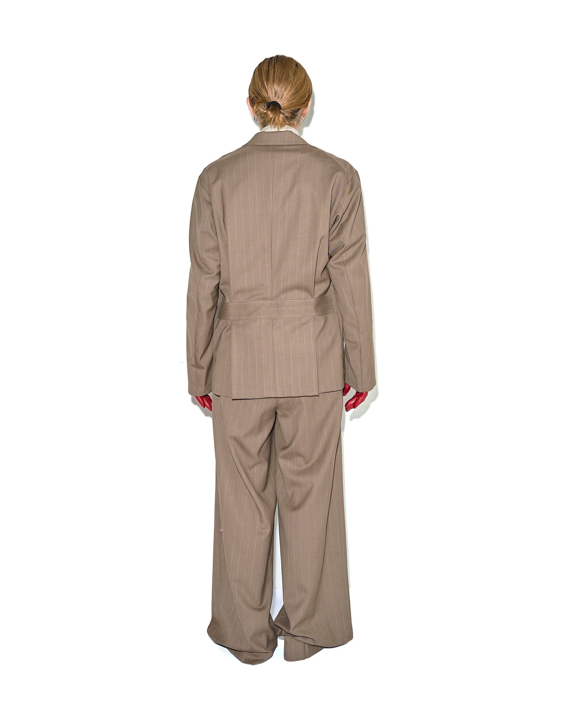 パンツ 25AW m's braque TUCKED BAGGY PANTS 38 m's braque / Tucked