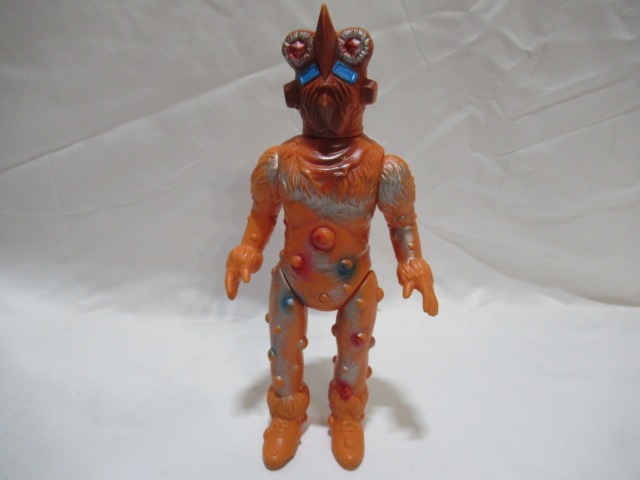 ブルマァク　当時物　ナックル星人　ソフビ　年代物