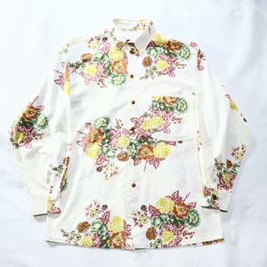 flower and rose pattern design shirt