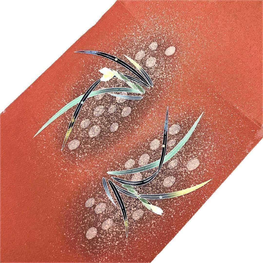 ☆ 人間国宝 羽田登喜男 • 袋帯 唐織（名古屋帯 人間国宝 羽田登喜男  