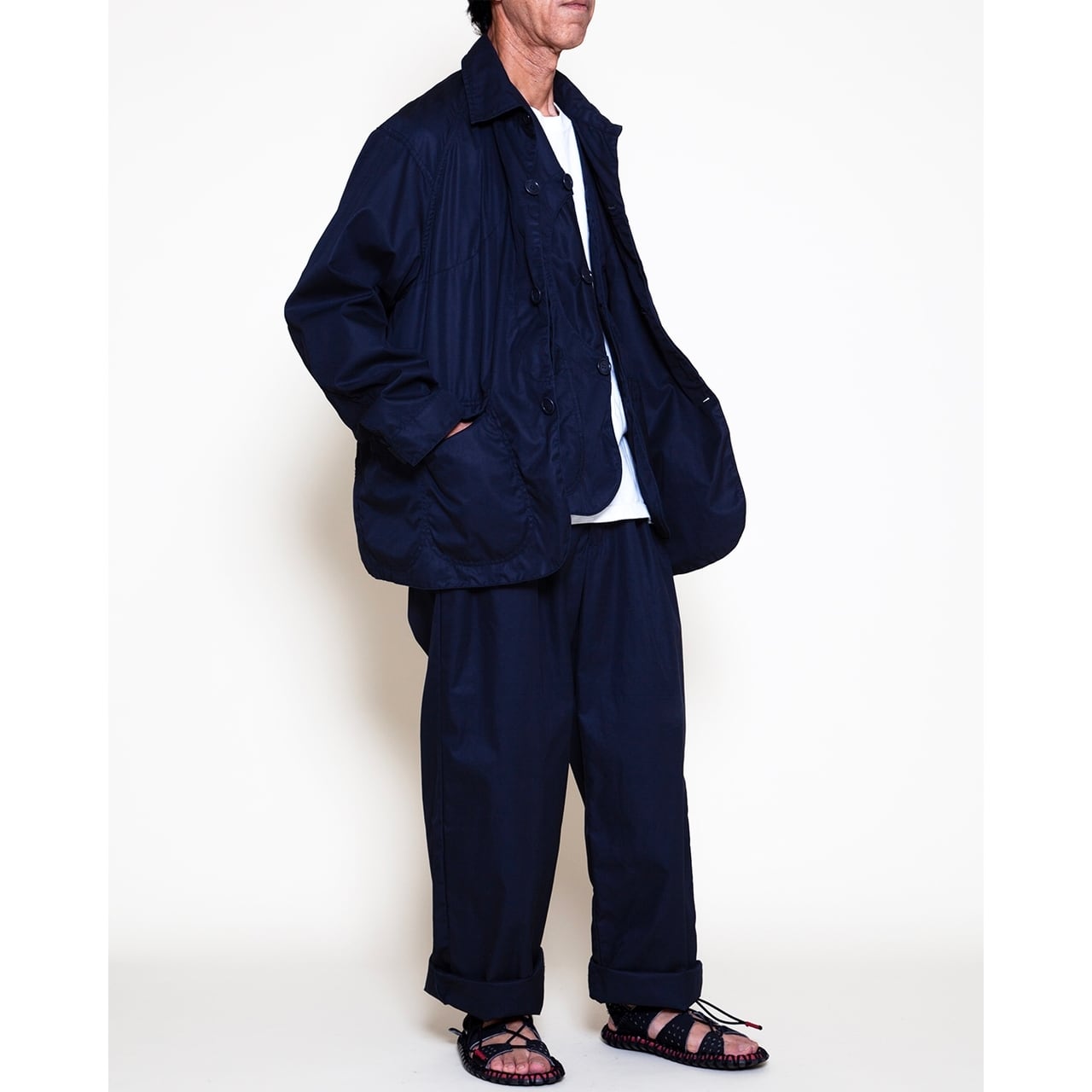 THE CORONA UTILITY / GAME JACKET High Density Chambray Gabardine