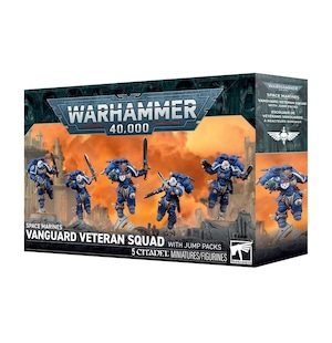 ウォーハンマー40K ヴァンガード・ベテラン・スカッド（ジャンプパック装備）
