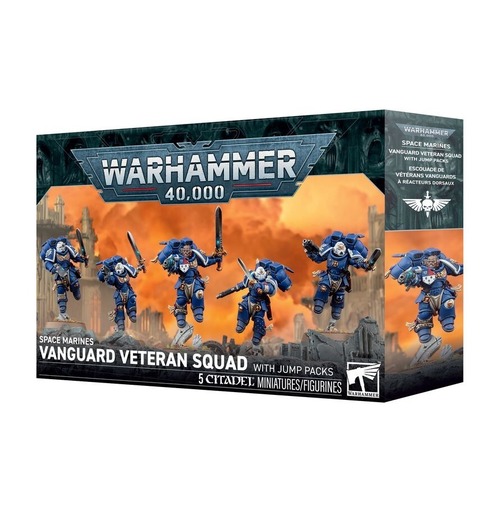 ウォーハンマー40K ヴァンガード・ベテラン・スカッド（ジャンプパック装備）
