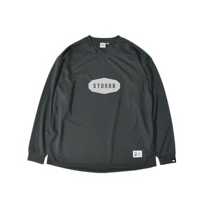 Chestnut logo Long-Tshirts：ダークグレー