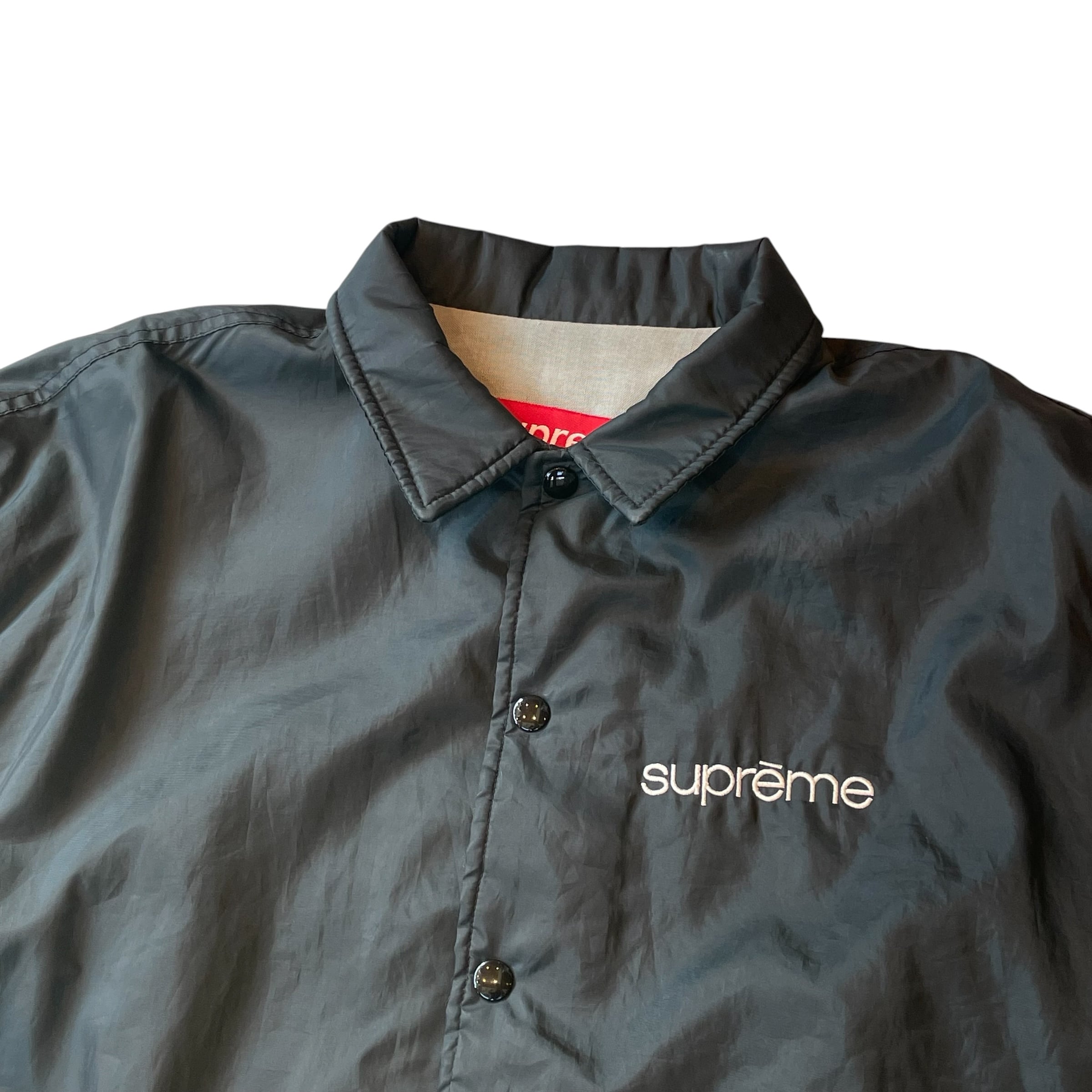 シ*ウ様 90s Supreme 初期 コーチジャケット USA製 デッドストッ Made in USA!!! 90s SUPREME 