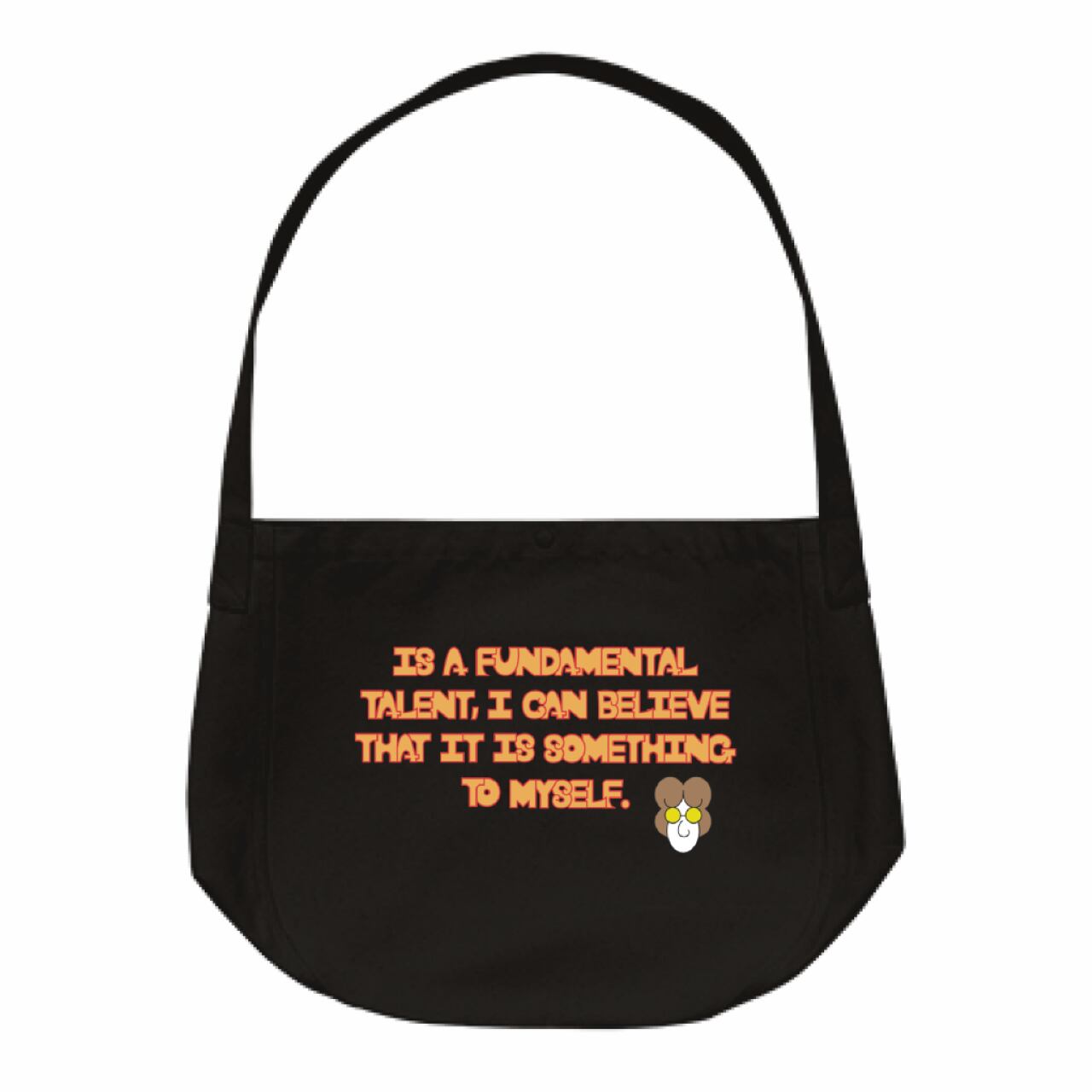 DHD(M)044【ニュースペーパーバッグ（ブラック）　ジョンおじさんⅢ】