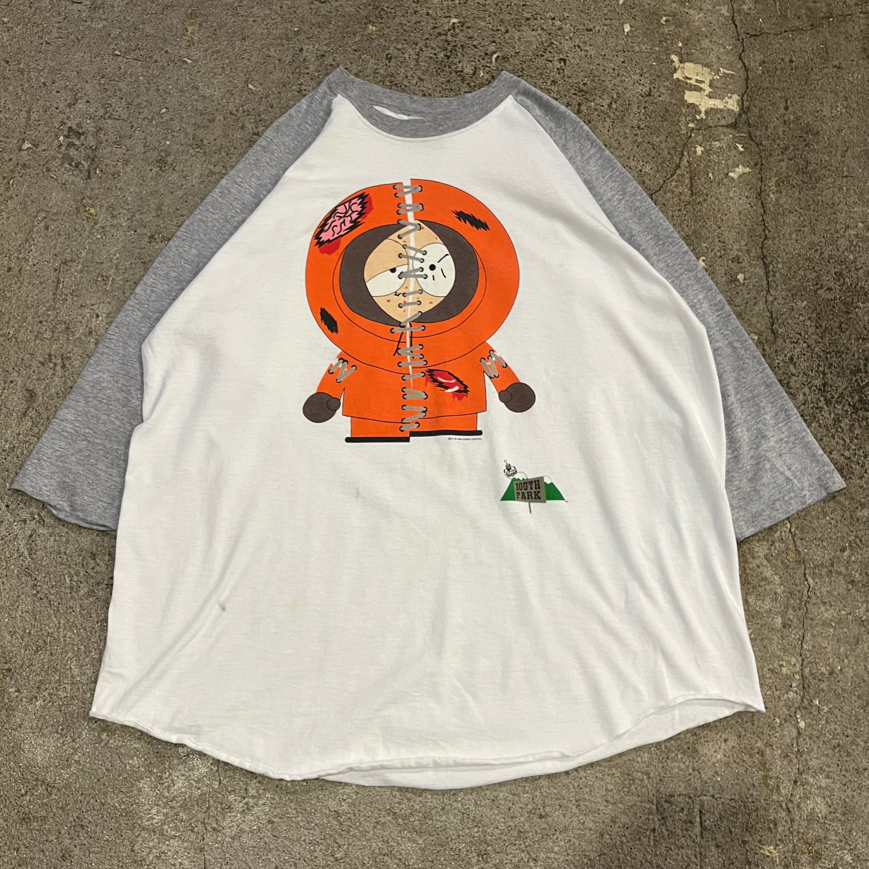 90s South Park raglan sleeve T-shirt | What'z up