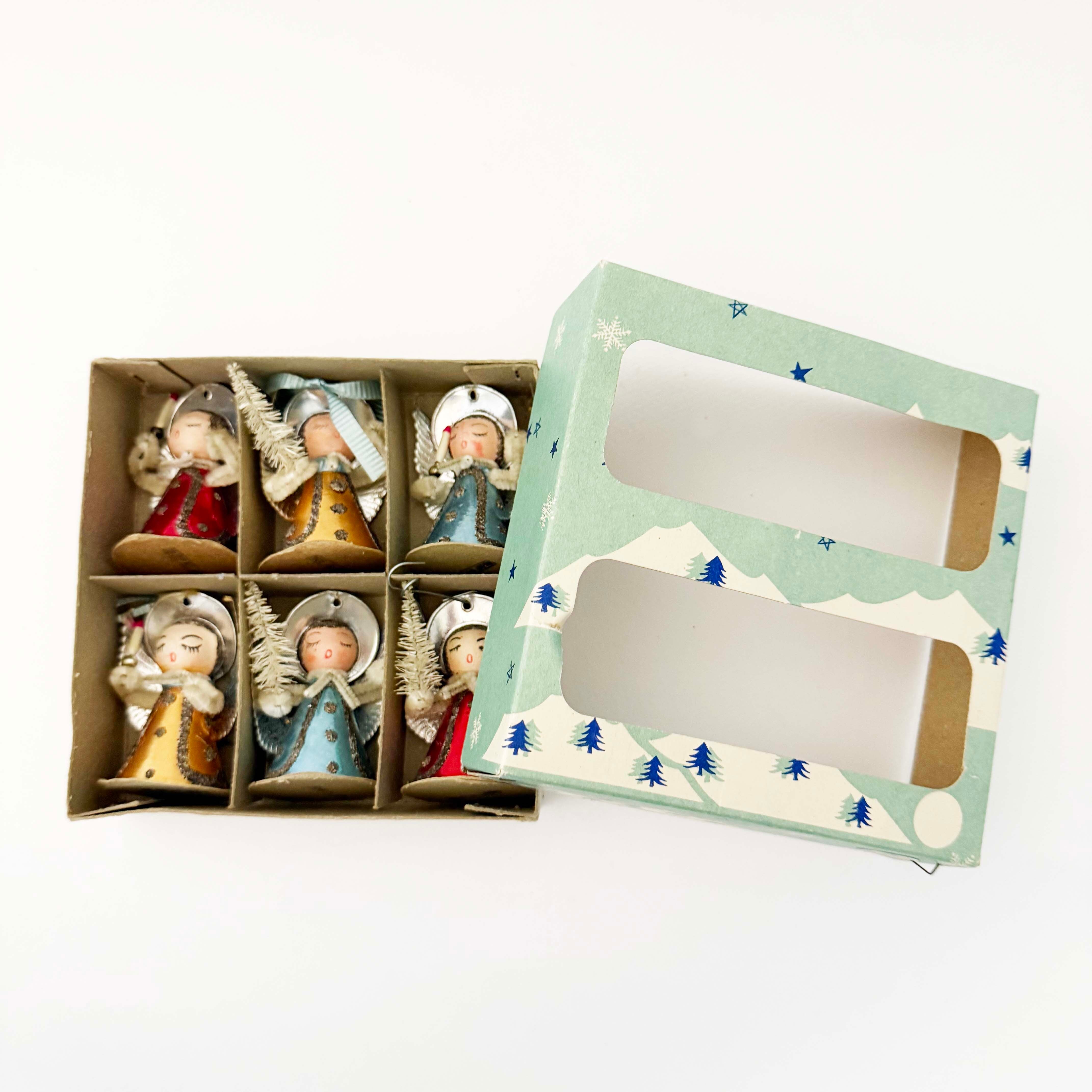 輸出用ヴィンテージ・クリスマスオーナメント（天使セット）