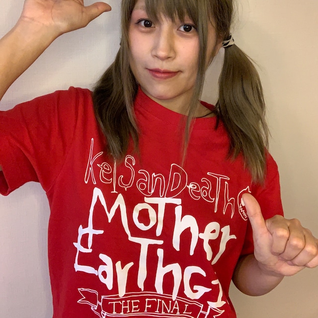 Mother Earth GIG THE FINAL Tシャツ【Red】