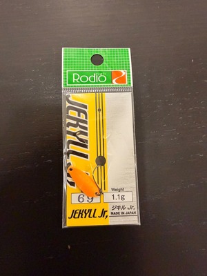 【RODIO CRAFT】JEKYLL Jr 1.1g(蛍光オレンジ)